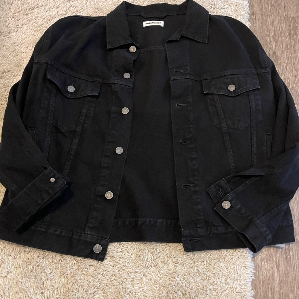 Balenciaga denim jacket